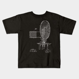 Windmill Vintage Patent Drawing Kids T-Shirt